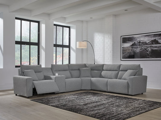 Modmax II 6-Piece Reclining Sectional with Console