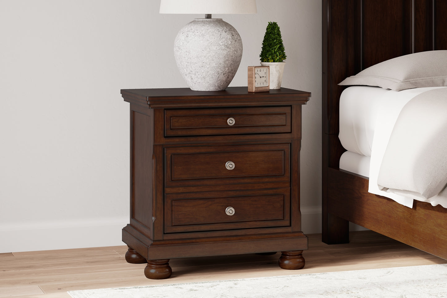 Porter Two Drawer Night Stand