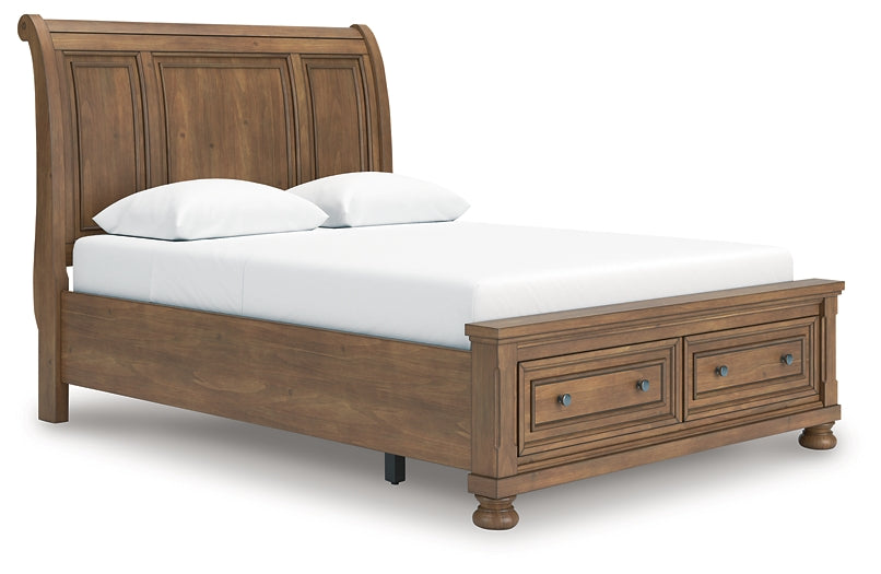 Feddinger Queen Storage Sleigh Bed