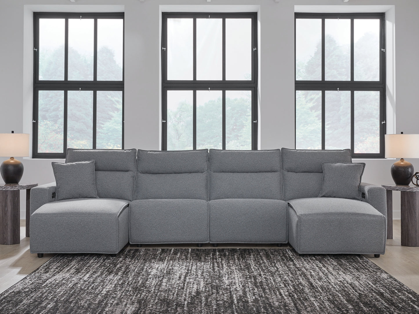 Modmax II 4-Piece Power Reclining Sectional with Chaise