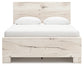 Lawroy Queen Panel Bed with Storage, Dresser, Mirror, Chest and Nightstand