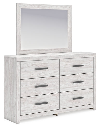 Cayboni Twin Panel Bed, Dresser, Mirror, Chest and Nightstand