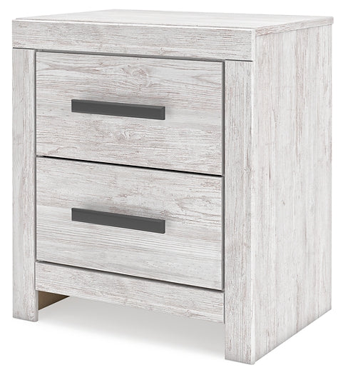 Cayboni King Panel Bed, Dresser, Mirror, Chest and Nightstand