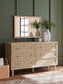 Cielden King Panel Headboard, Dresser, Mirror and Nightstand