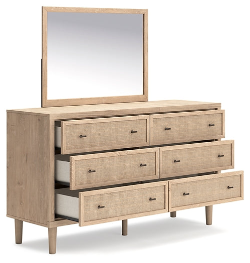 Cielden Queen Panel Headboard, Dresser and Mirror