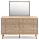 Cielden Queen Panel Headboard, Dresser and Mirror