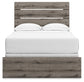 Graystorm Full Panel Bed, Dresser, Mirror, Chest and Nightstand