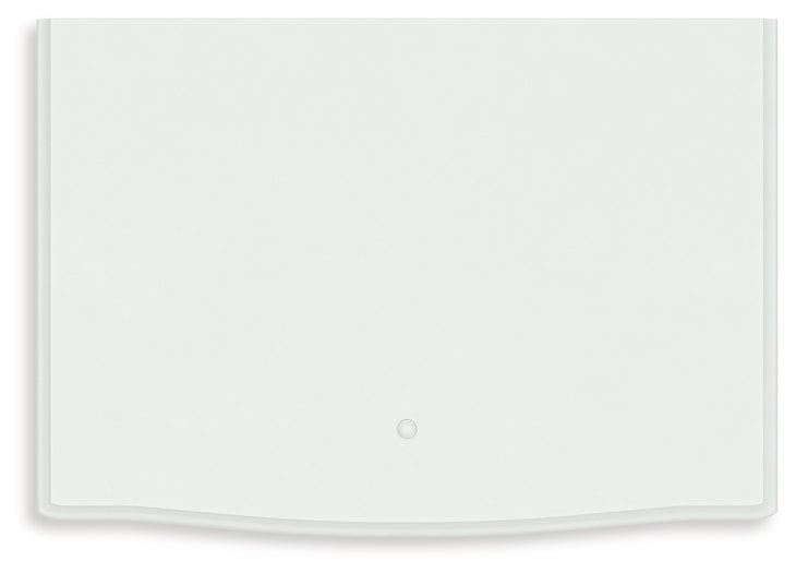 Kozlani Twin Upholstered Panel Bed, Dresser, Mirror and Nightstand