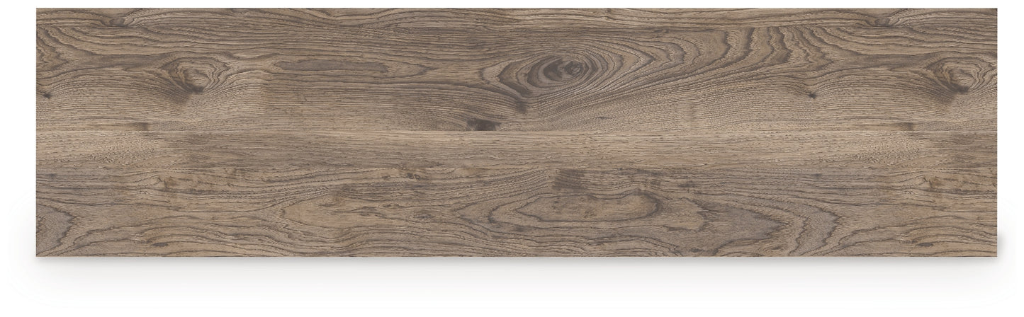 Rusticott King Poster Bed, Dresser, Mirror and Nightstand