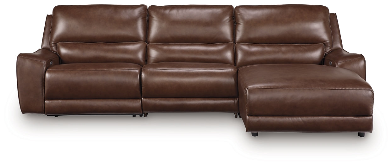DeepWakes 3-Piece Reclining Sofa Chaise