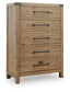 Ridgester Five Drawer Chest