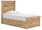 Makidern Twin Panel Storage Bed