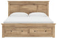 Makidern King Panel Storage Bed