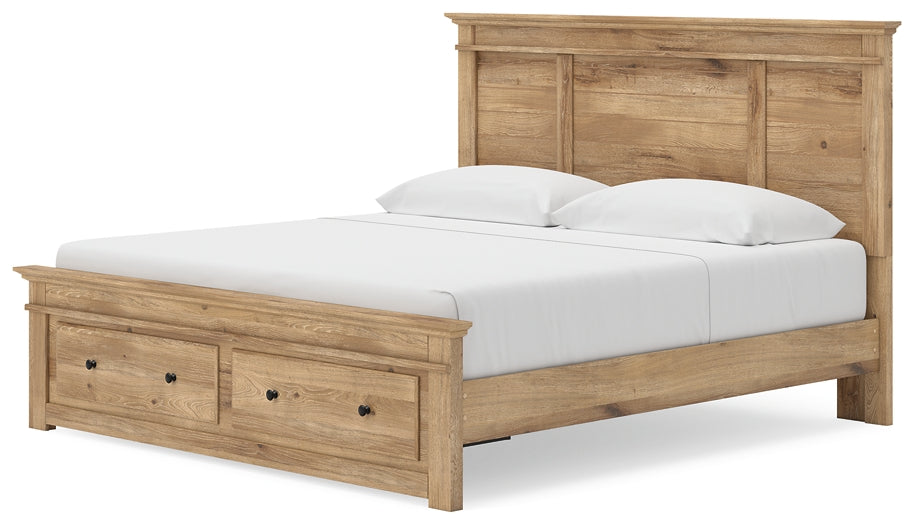Makidern King Panel Storage Bed