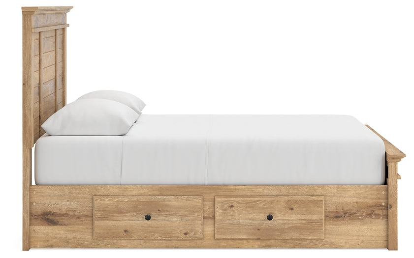 Makidern Queen Panel Storage Bed