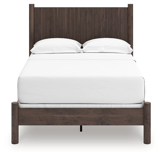 Pamytta Full Panel Bed, Dresser, Mirror, Chest and Nightstand