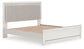 Zuraleus King Upholstered Panel Platform Bed, Dresser, Mirror and Nightstand