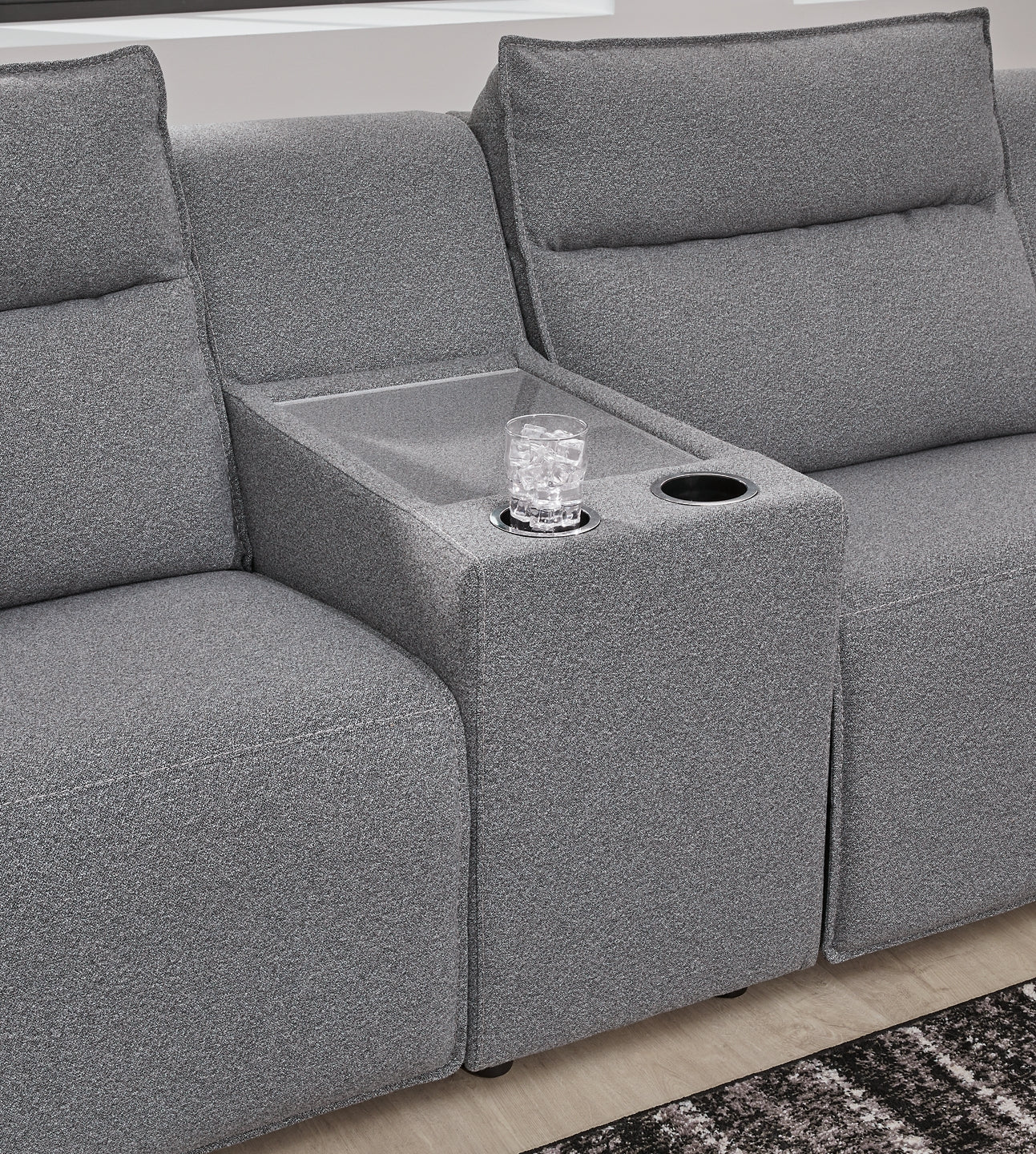 Modmax II 8-Piece Power Reclining Sectional with Console