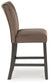 Jeshina Upholstered Barstool (2/CN)
