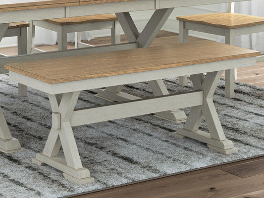 Purlaney Large Dining Room Bench