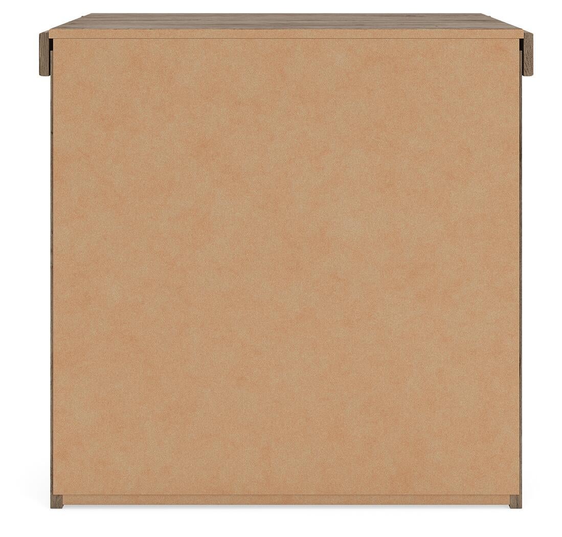 Garistyn King Panel Storage Bed, Dresser, Mirror, Chest and Nightstand