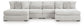Cuddle Plush 4-Piece Sectional with Chaise